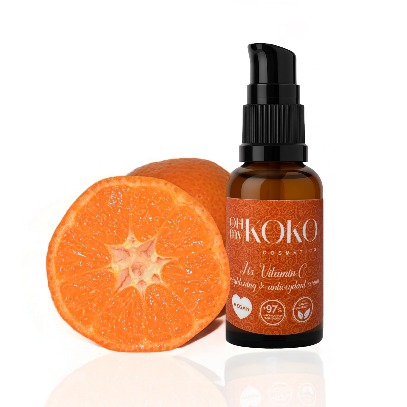 Sérum Facial Iluminador con Vitamina C y Astaxantina 30 ml | Antimanchas y Antiedad | Todas las pieles
