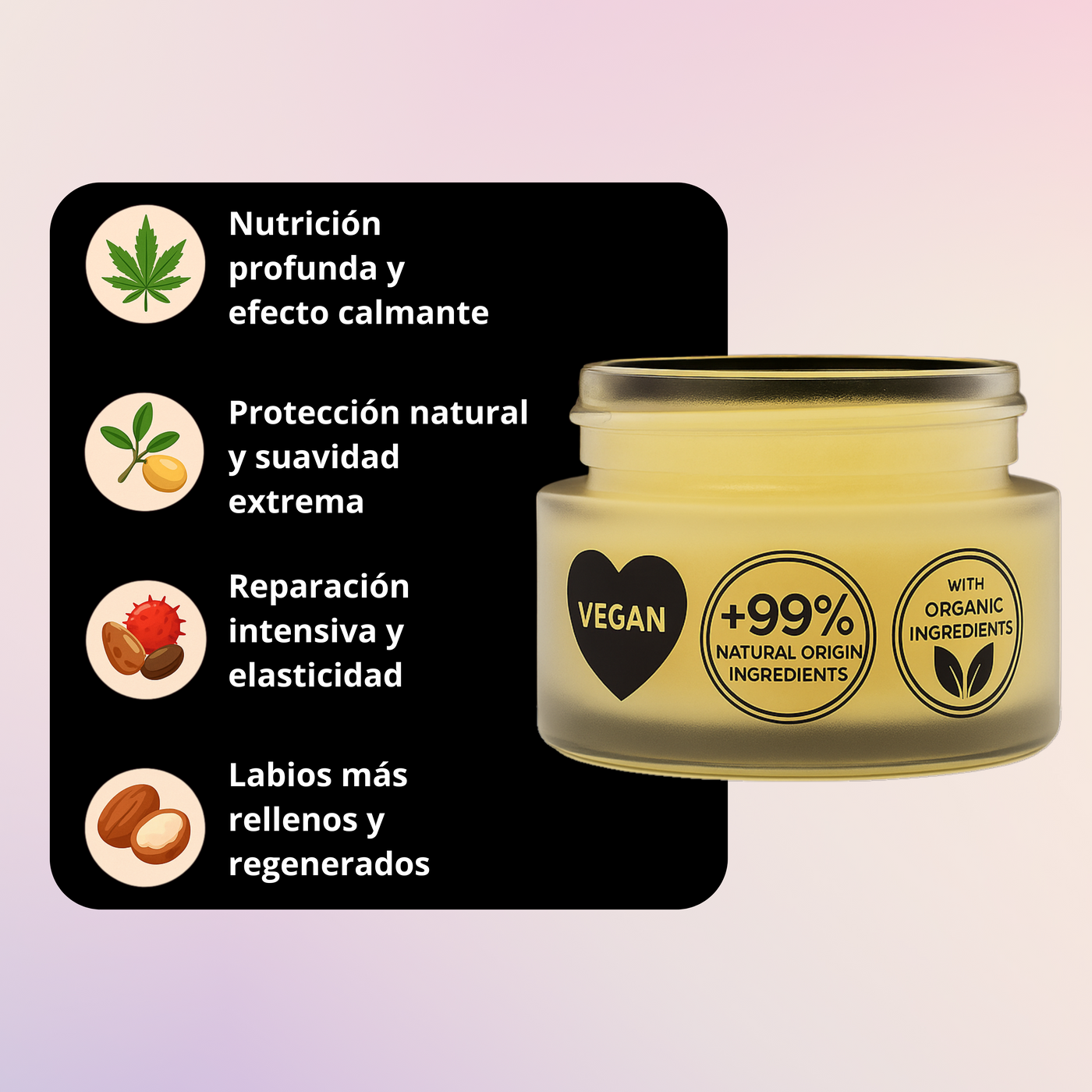 Sérum Labial con Ácido Hialurónico 10 ml | Hidrata, Rellena y Rejuvenece | Efecto hasta 8 h