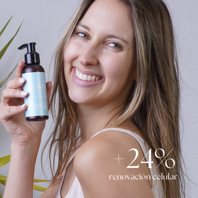 Limpiador facial exfoliante diario. 5 AHA frutales, avena. 100 ml. Todas las pieles Limpia, desmaquilla y renueva sin irritar ni resecar