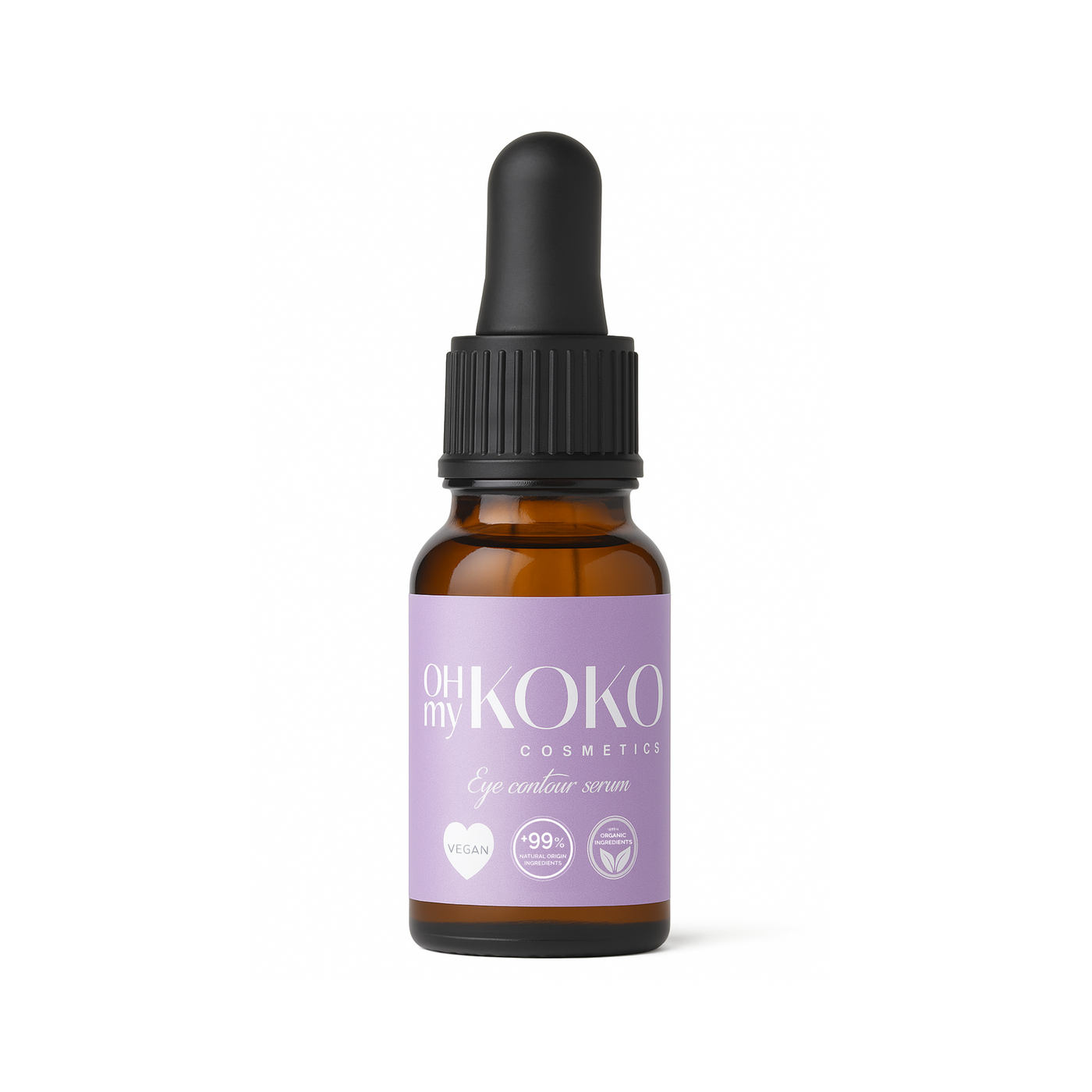 Anti-dark circles and anti-wrinkle eye contour serum - Hydration with hyaluronic acid - 15 ml